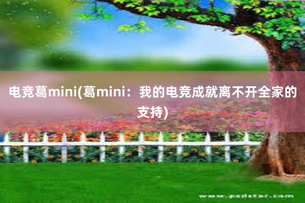 电竞葛mini(葛mini：我的电竞成就离不开全家的支持)