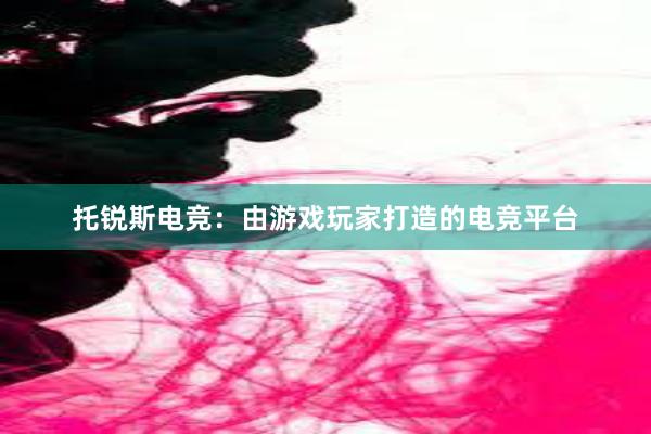 托锐斯电竞：由游戏玩家打造的电竞平台